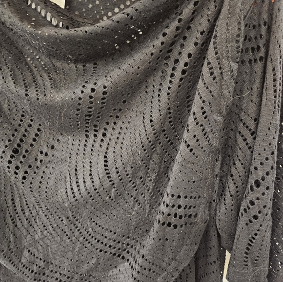 NWT - Cable & Gauge Black Sweater Wrap - Size 2X - Picture 7 of 7